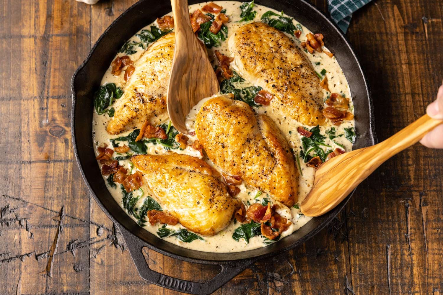 Creamy garlic butter chicken