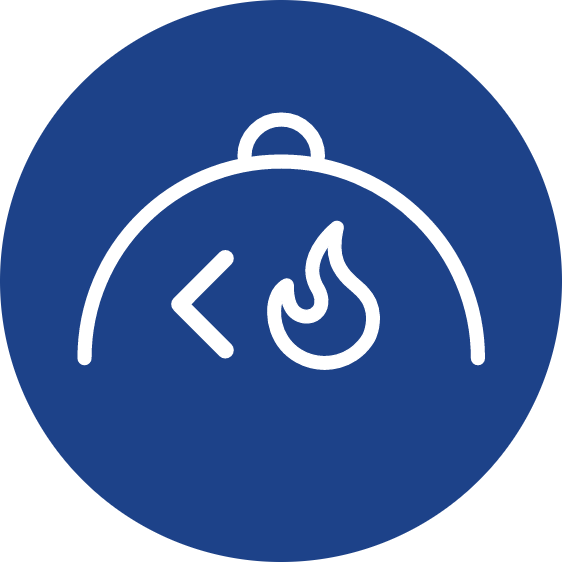 Indirect Grilling Icon